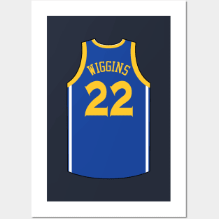 Andrew Wiggins Golden State Jersey Qiangy Posters and Art